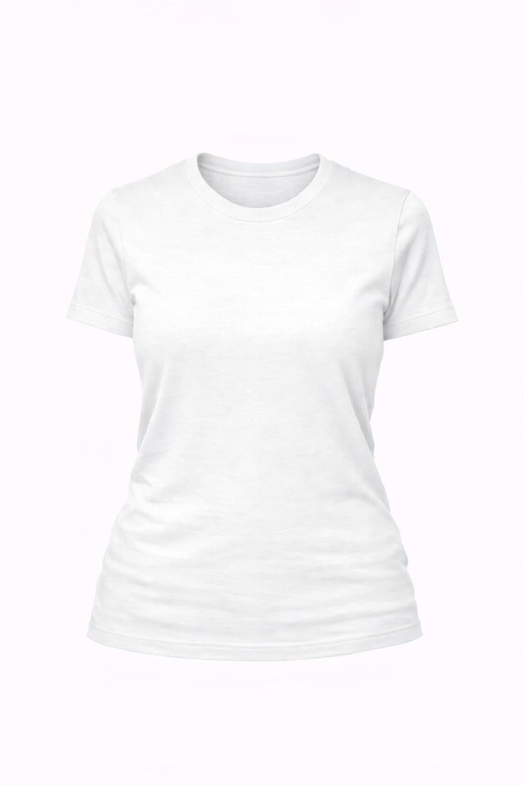 Plain white tee